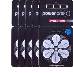 30 Varta Power One Evolution hearing aid batteries P675 5x pack of 6 PR44