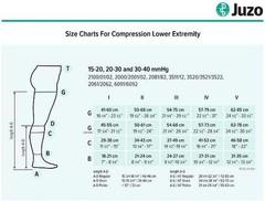 Juzo Soft Knee High w/Silicone Band 30-40mmhg (Beige) Size III (3)