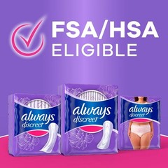Menopause Incontinence Liners – Very Light Absorbency – L – 111ct