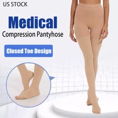 Tight Stocking Gradient Compression Support Pantyhose for Varicose Veins US
