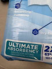 Attends Bariatric Briefs 2XL Ultimate Disposable 3 Packs = 36 in Total. NEW