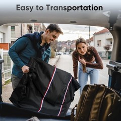 Rollator Travel Bag – Waterproof Wheelchair Bag for Folding Walker, Compact W…
