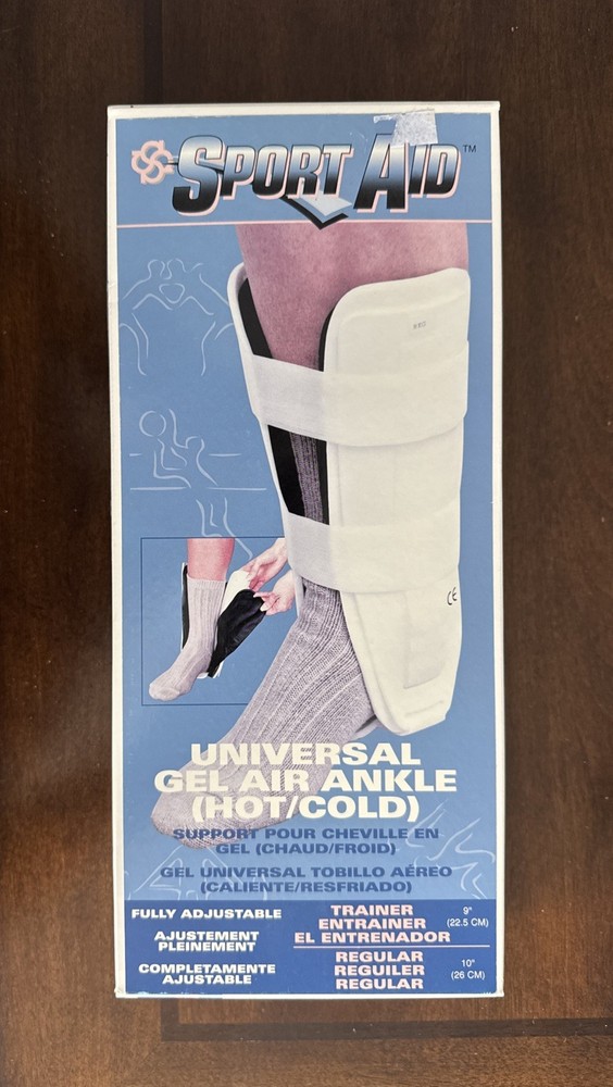 SportAid Universal Gel Air Ankle (hot/cold) Short 9″
