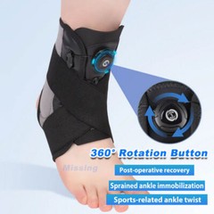 Foot Drop Ankle Brace Support Stabilizer Guard Tendonitis Achilles Sprain Strap