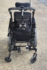 Quickie Iris Tilt Space Modular Special Needs Wheelchair Black