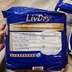 LivDry Ultimate Protective Underwear XXX-Large 3 PACKS Of 9, Unisex, 27 Count