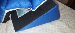 SAGE PREVALON 2.0 BLUE TURN AND POSITION WEDGE/PILLOWS MADE USA PREOWN GOOD