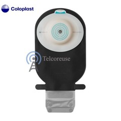 SenSura® Mio Convex 1-Piece EasiClose WIDE Outlet 18991 Black, Filter, Belt Tabs