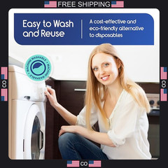 1 Reusable Waterproof Bed Pad 34×54 Inches for Incontinence