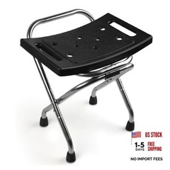 Folding Shower Seat, Stainless Eligible Shower Chair for Inside Shower, 400lbs