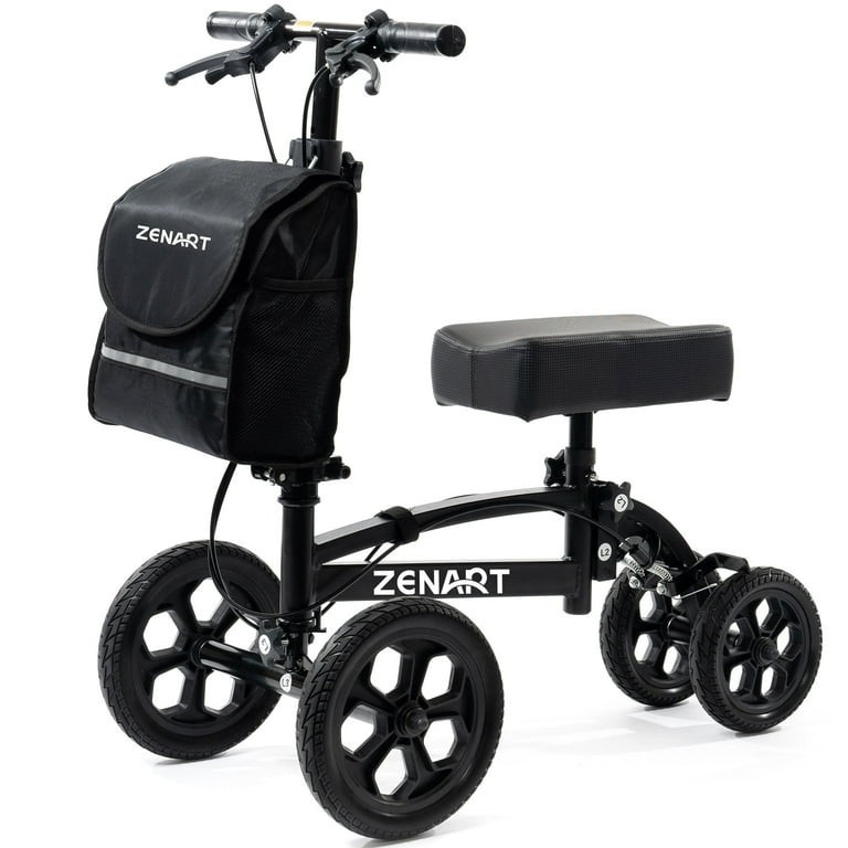 ZENART Steerable Knee Scooter Foldable Walker Crutch Alternative YF-9010B