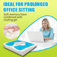 Fokon Gel Wheelchair Seat Cushionbed Sore Cushions For Butthemorrhoid