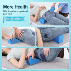 Pelvic Sacral SOT Blocks 2Pcs, Chiropractic Wedge Blocks for Sacral & Pelvic Sup