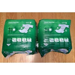 Lot of 2 unopened 20 pack size medium midline fitright optifit briefs