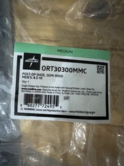 MedLine Semi-Rigid Post-Op Shoe, Men’s Size M (8.5-10) ORT30300MMC