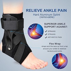 Ankle Support Brace for Ankle Sprains Men Women Sprained Brace for Basketball