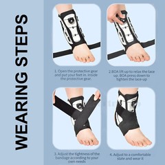 Ankle Stabilizer Brace Support Plantar Fasciitis for Basketball Tennis Sports US