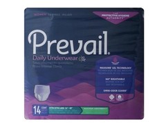 Prevail Size XXL Women’s Disposable Incontinence Underwear