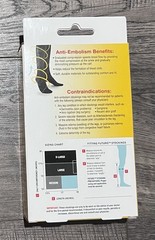 3M Futuro Anti-Embolism Knee Length Stockings XL White Moderate 18mmHg 71059EN