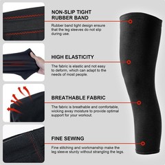 Knee Brace Undersleeve – Knee Brace Undersleeve for Women and Men Sleeves for…