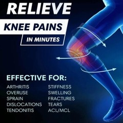 Knee Sleeve Compression Brace Support For Sport Joint Pain Arthritis Relief US