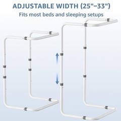 Blanket Lifter for Feet, C-Shaped Bed Cradle Frame for Foot of Bed, Adjustabl…