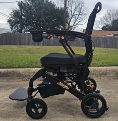 Jazzy Carbon 27 Folding Power Mobility Wheelchair – Open Box