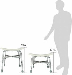 Bariatric Shower Bench Bath Chair Heavy Duty Bathroom Tool 450 LBS
