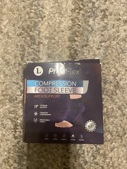 Physflex Compression Foot Sleeve Arch support Plantar Fasciitis New