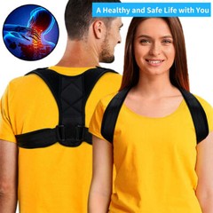 Posture Corrector, Back Support Brace Figure 8 Clavicle Upper Neck Pain Relief