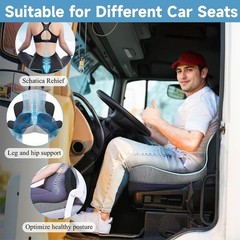 Cojin Ergonomico De Espuma Viscoelastica Para Alivio De Presion De Lujo