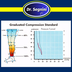 COMPRESSION STOCKINGS 20-30 mmHg KNEE HIGH OPEN TOE SOCKS VARICOSE VEIN ✅J9202✅