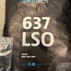 Coretech 637 LSO Back Support & Stabil Brace S-4XL 25″-68″ Waist ~ SUP2026BLK