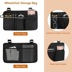 Bolsas para reposabrazos de silla de ruedas Bolsa impermeable para reposabrazos