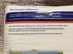 80 Pieces Covidien Ref 1605 Sure Care Unisex S/M Heavy Underwear – Like Attends
