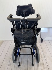 Quickie Iris Tilt in space w/ recline Wheelchair 17″x20″ adj depth