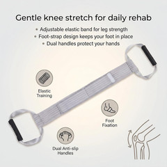 Knee Replacement Recovery Aids Kit – Leg Stretcher Exercise Bands for Knee