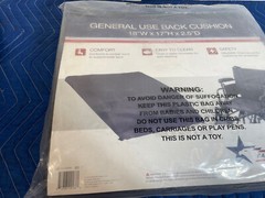 Drive Eagle Series General Use Foam Wheelchair Seat Cushion 18’W x17″H X2.5″W
