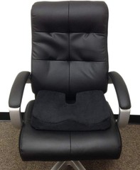 Ergonomic Coccyx Cushion with Non-Slip Bottom – Firm Support for Sciatica Relief