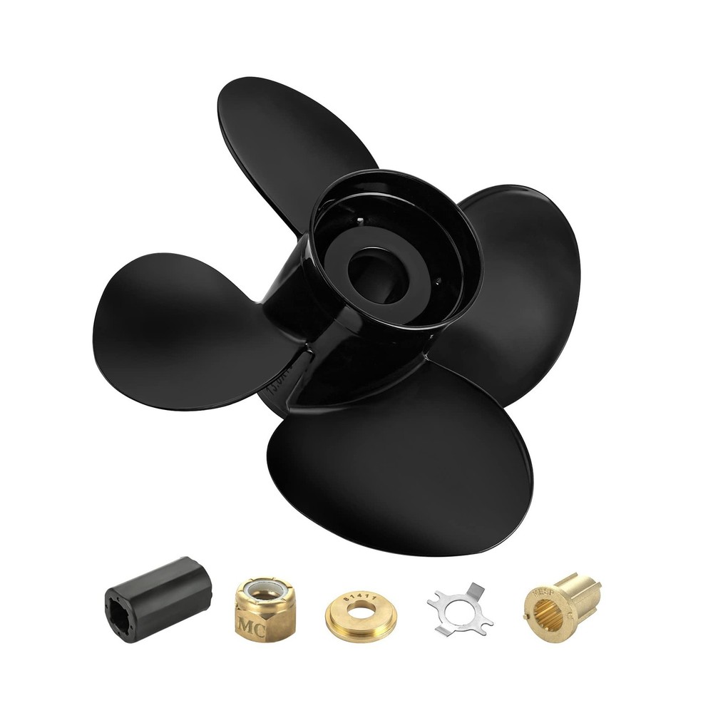 YOUNG PROPS 13 1/2 x 15 (Hub Kits Included) Upgrade Aluminum Boat Propeller f…