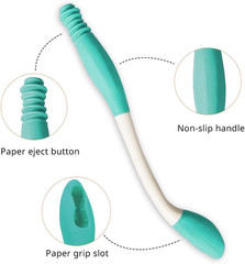 Bottom Wiping Aid – Long Reach Comfort Wipe – Self Wipe Assist for Toileting Aid