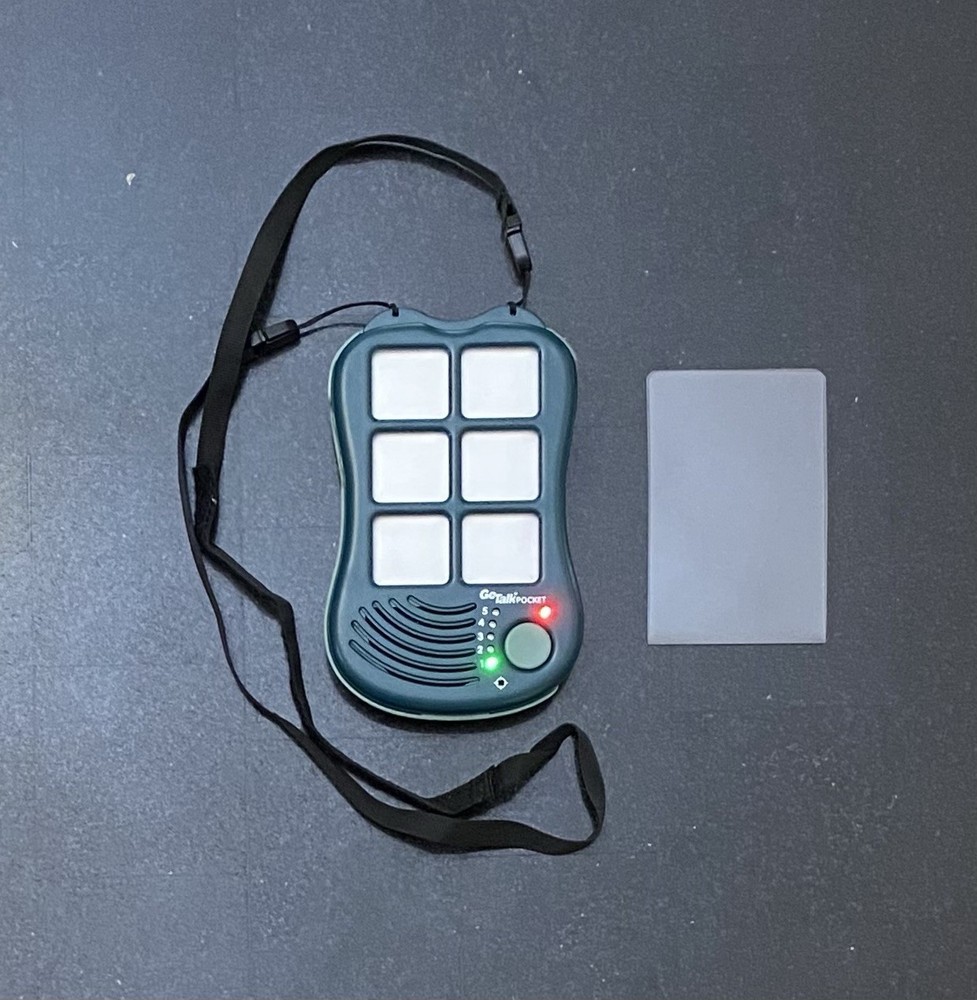 2008 Go Talk Pocket Attainment Company Touch-to-Speak Device GT-PO6