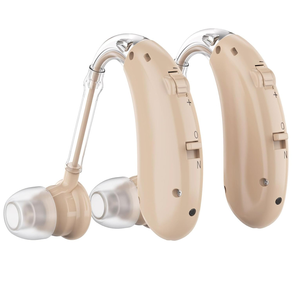 Hearing Aids for Seniors Rechargeable with Noise Canceling, Hearing Amplifier fo