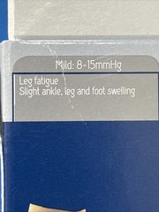 2x Truform 1763, Knee High Stocking, 8-15 MMHG of Compression, Taupe Lg and Xl