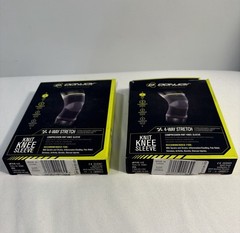 DonJoy Performance Knit Knee Sleeve Sz M Fits L or R -Rehab Pain Relief Lot Of 2