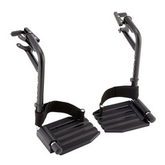 Universal Fit Hemi Footrests for Wheelchairs – Composite Footplate & Safety Loop