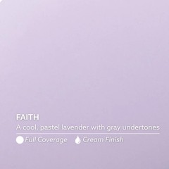 Dazzle Dry Nail Lacquer Step 3 – Faith – A Cool Pastel Lavender Gray