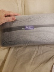 Cushion Lab Pressure Relief Seat Cushion Extra Dense Mem. Foam Grey open box Sm.