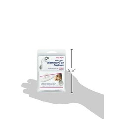 PediFix Visco-Gel Hammer Toe Cushion, Medium Left (2 Pack), N/A