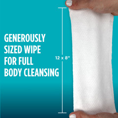 (2 pack) Assurance Disposable and Pre-Moistened Premium Extra Large Washcloths f